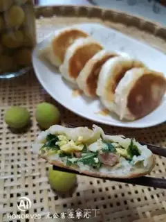 Make Shrimp-shrimp buns step 32