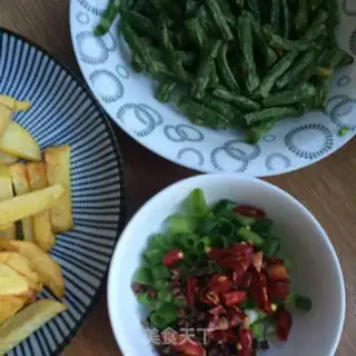 Make Dry beans and potatoes step 5