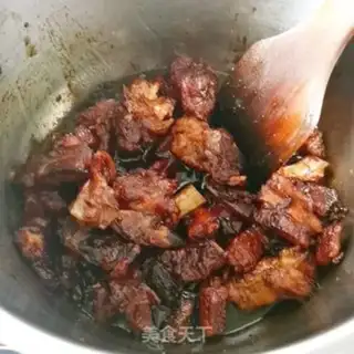 Make Soybeans roasted ribs step 11