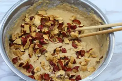 Make Red sugar, red-tree bowl step 5