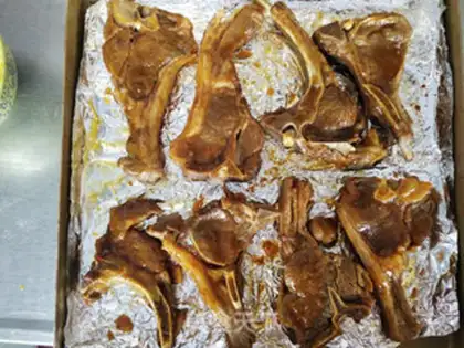 Make Roasted lamb chops step 9