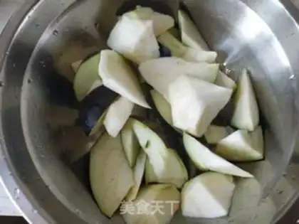Make ♪ Four seasons of beans and eggplant ♪ step 2