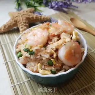 Make Shrimp crab fried rice step 10