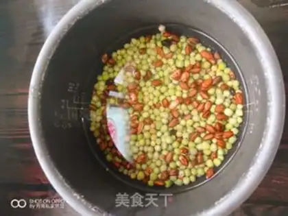 Make Rice bean congee step 2