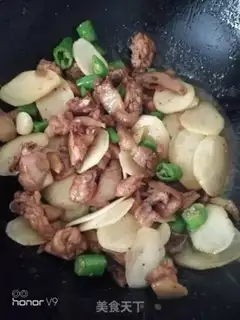 Make Chicken fried potatoes step 7