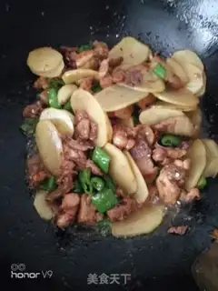 Make Chicken fried potatoes step 8