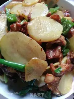 Make Chicken fried potatoes step 10