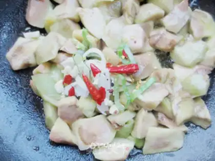 Make Pepper and eggplant step 3