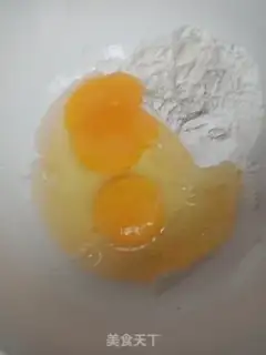 Make A thick egg burn step 1