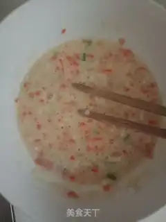 Make A thick egg burn step 2