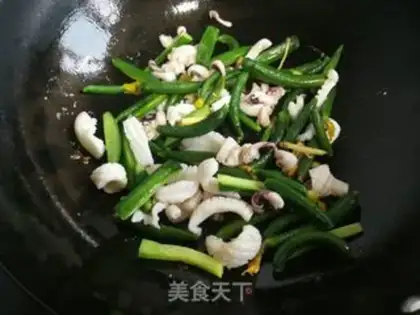 Make The cucumbers fire step 5