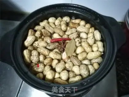 Make Salted peanuts step 3