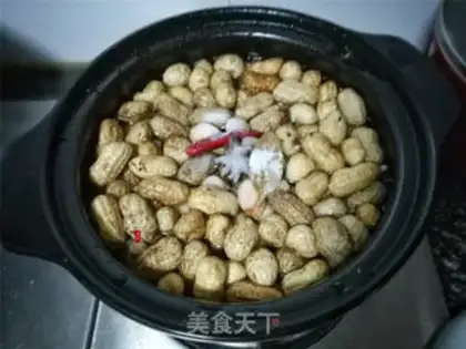 Make Salted peanuts step 4