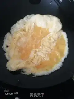 Make Egg shrimp spree step 2