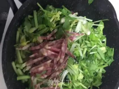 Make Creamed sausage step 3
