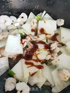 Make Pork shrimp and rice soup step 5