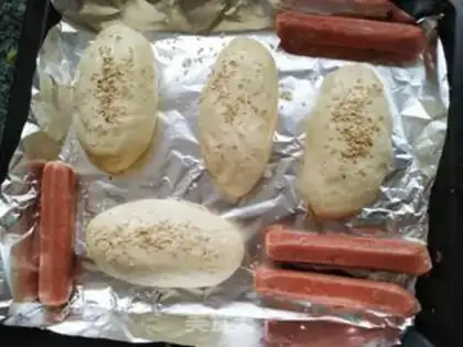 Make Hot dog bread step 3