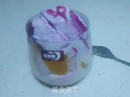 Make Yogurt and fruit step 6