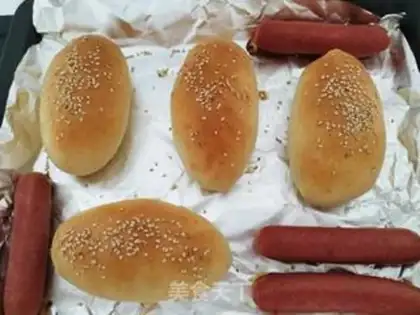 Make Hot dog bread step 5