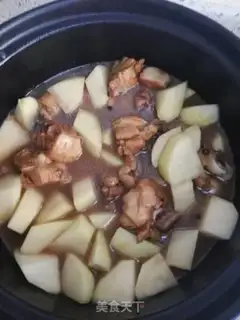 Make Potato chicken step 5