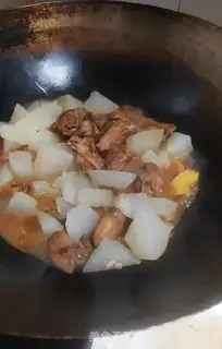 Make Pork radish step 7