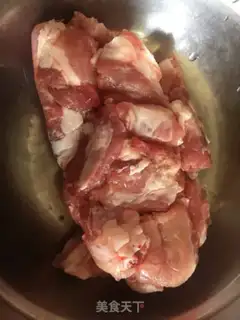 Make Pork bouquet soup step 1