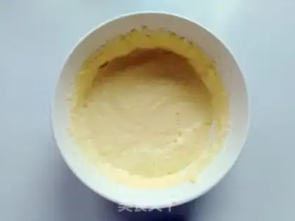 Make Blueberry pound cake step 4