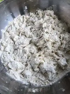 Make Black sesame roll step 1