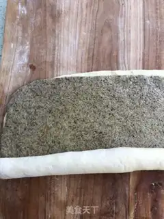 Make Black sesame roll step 11