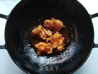 Make Burn chicken legs step 6
