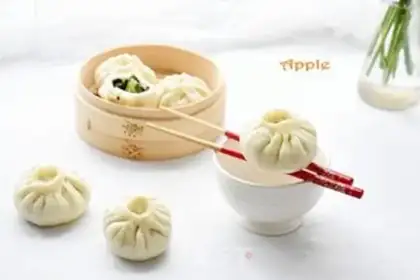 Make Sphinx veggie bun step 11