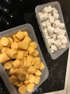Make Three tacos of banana milk step 13