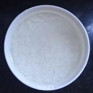 Make Carrot green shrimp congee step 0