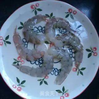 Make Carrot green shrimp congee step 3