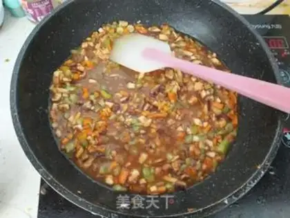 Make Fresh fried noodles step 11