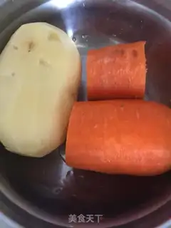 Make Colored fried step 2