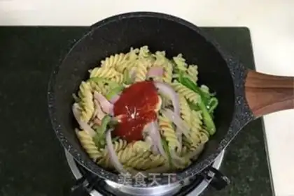 Make Bacon pasta step 7