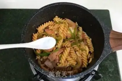 Make Bacon pasta step 8