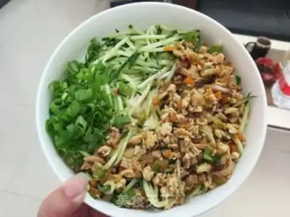 Make Fresh fried noodles step 18