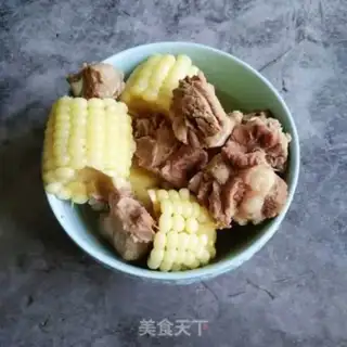 Make Corn steak soup step 9
