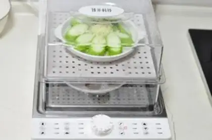 Make Garlic silk melon step 3