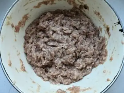 Make Pork onion bun step 5