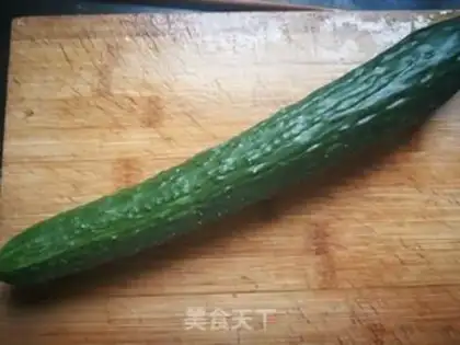 Make Oily cucumber step 0