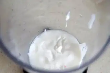 Make Mango yogurt step 2