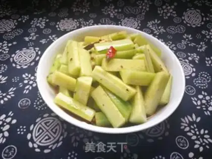 Make Oily cucumber step 7