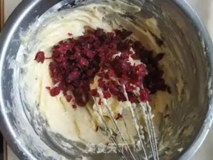 Make Cranberry cookies step 3