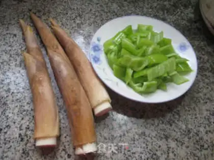 Make Green pepper whipping step 0