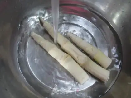 Make Green pepper whipping step 1