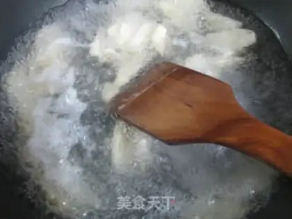 Make Green pepper whipping step 3