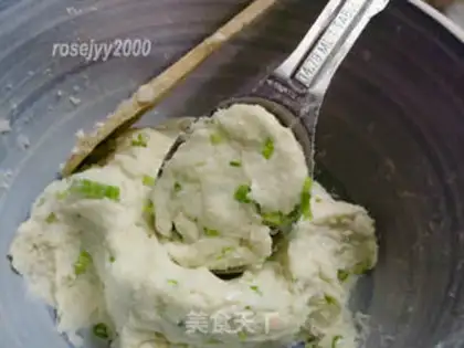 Make Onion potatoes step 1